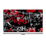 Emo Graffiti Business Card Holder