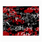 Emo Graffiti Glasses Cloth (Small)