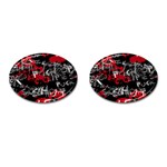 Emo Graffiti Cufflinks (Oval)