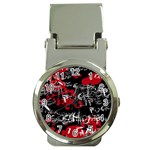 Emo Graffiti Money Clip Watch