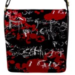 Emo Graffiti Flap closure messenger bag (Small)