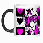 Emo Scene Girl Skull Morph Mug