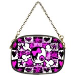 Emo Scene Girl Skull Chain Purse (Two Sides)