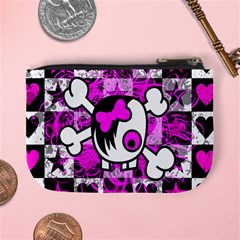 Emo Scene Girl Skull Mini Coin Purse from ArtsNow.com Back