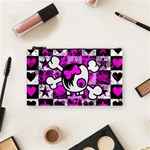 Emo Scene Girl Skull Cosmetic Bag (Small)