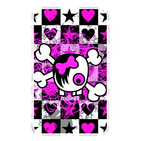 Emo Scene Girl Skull Memory Card Reader (Rectangular) from ArtsNow.com Front
