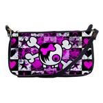 Emo Scene Girl Skull Shoulder Clutch Bag