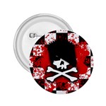 Emo Skull 2.25  Button