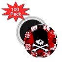 Emo Skull 1.75  Magnet (100 pack) 