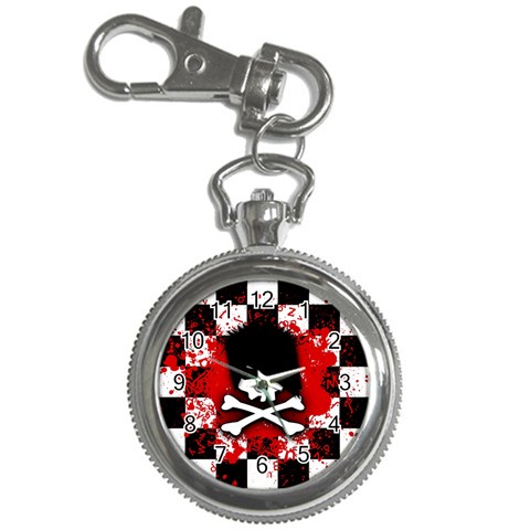 Emo Skull Key Chain Watch from ArtsNow.com Front