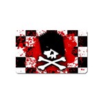 Emo Skull Magnet (Name Card)