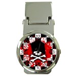 Emo Skull Money Clip Watch