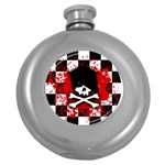 Emo Skull Hip Flask (5 oz)