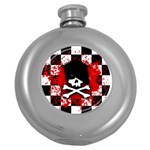 Emo Skull Hip Flask (5 oz)