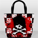 Emo Skull Bucket Bag