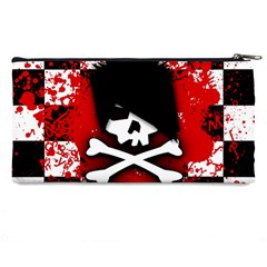 Emo Skull Pencil Case from ArtsNow.com Back