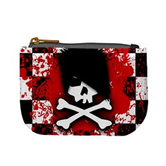 Emo Skull Mini Coin Purse from ArtsNow.com Front