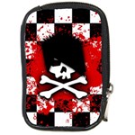 Emo Skull Compact Camera Leather Case