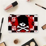 Emo Skull Cosmetic Bag (Small)