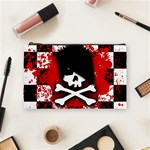 Emo Skull Cosmetic Bag (Medium)