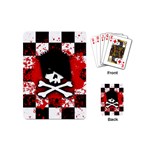 Emo Skull Playing Cards (Mini)