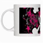 Girly Skull & Crossbones White Mug