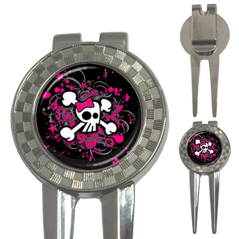 Girly Skull & Crossbones 3 Front