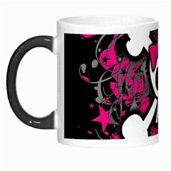 Girly Skull & Crossbones Morph Mug from ArtsNow.com Left