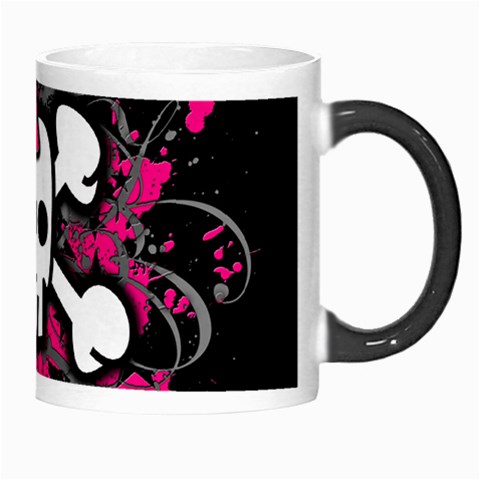 Girly Skull & Crossbones Morph Mug from ArtsNow.com Right