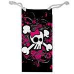 Girly Skull & Crossbones Jewelry Bag