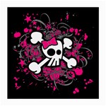 Girly Skull & Crossbones Glasses Cloth (Medium, Two Sides)