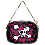 Girly Skull & Crossbones Chain Purse (Two Sides)