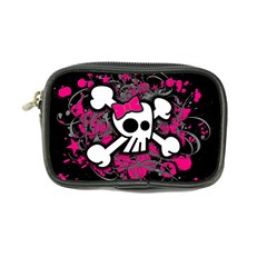 Girly Skull & Crossbones Coin Purse from ArtsNow.com Front