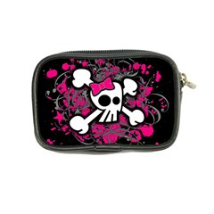 Girly Skull & Crossbones Coin Purse from ArtsNow.com Back