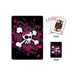 Girly Skull & Crossbones Playing Cards (Mini)