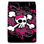 Girly Skull & Crossbones Removable Flap Cover (Small)