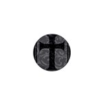 Gothic Brocade Cross 1  Mini Magnet