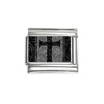 Gothic Brocade Cross Italian Charm (9mm)
