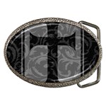 Gothic Brocade Cross Belt Buckle
