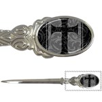 Gothic Brocade Cross Letter Opener