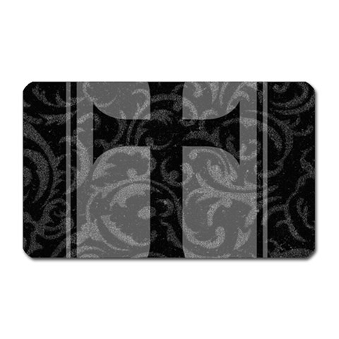Gothic Brocade Cross Magnet (Rectangular) from ArtsNow.com Front