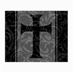 Gothic Brocade Cross Glasses Cloth (Small)