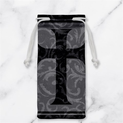 Gothic Brocade Cross Jewelry Bag from ArtsNow.com Back