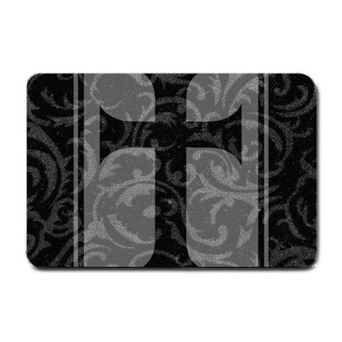 Gothic Brocade Cross Small Doormat from ArtsNow.com 24 x16  Door Mat