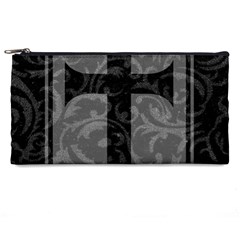 Gothic Brocade Cross Pencil Case from ArtsNow.com Front