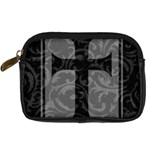 Gothic Brocade Cross Digital Camera Leather Case
