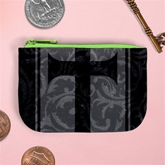 Gothic Brocade Cross Mini Coin Purse from ArtsNow.com Front