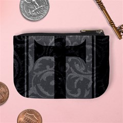 Gothic Brocade Cross Mini Coin Purse from ArtsNow.com Back