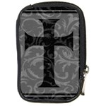 Gothic Brocade Cross Compact Camera Leather Case