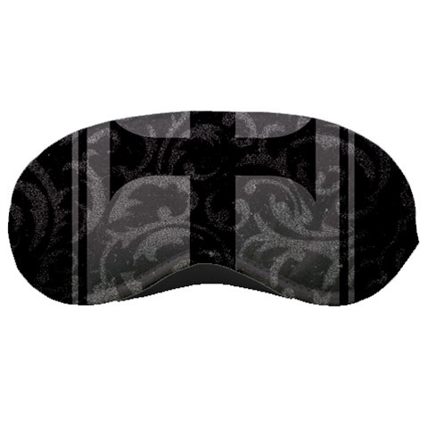 Gothic Brocade Cross Sleeping Mask from ArtsNow.com Front